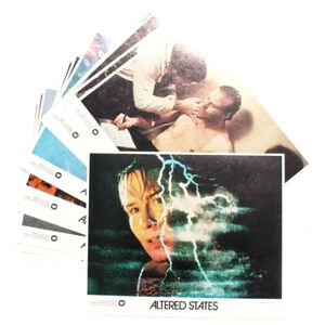 12 Vtg Altered States Movie Promo T.V. Film Press Kit / Lobby Card Stills 8X10